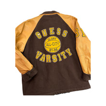 Load image into Gallery viewer, Vintage Guess Varsity Jacket - L

