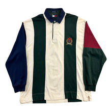 Load image into Gallery viewer, Vintage Tommy Hilfiger Embroidered Rugby Shirt - XL
