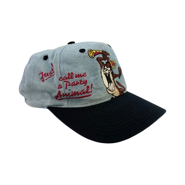 Vintage Taz 'Just Call Me A Party Animal' Cap
