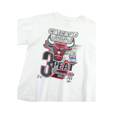 Load image into Gallery viewer, Vintage 1993 NBA Finals Chicago Bulls 3 Peat Tee - S
