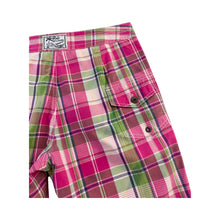 Load image into Gallery viewer, Vintage Polo by Ralph Lauren Plaid Swim Shorts - 34&quot;
