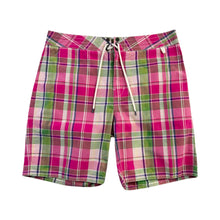 Load image into Gallery viewer, Vintage Polo by Ralph Lauren Plaid Swim Shorts - 34&quot;
