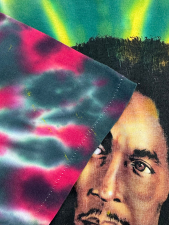 Vintage Bob Marley Memorial Tie Dye Tee - XXL