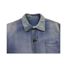 Load image into Gallery viewer, Vintage 1940’s/50’s Le Mont French Moleskin Chore Jacket - M
