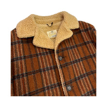Load image into Gallery viewer, Vintage Plaid Woollen Jacket - XL

