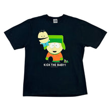 Load image into Gallery viewer, Vintage 1996 South Park &#39;Kick the Baby!&#39; Tee - L
