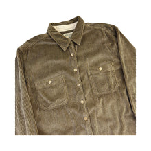 Load image into Gallery viewer, Vintage Corduroy Button Up Long Sleeve Shirt - XL
