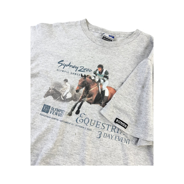 Vintage Sydney 2000 Olympics Equestrian Tee - L