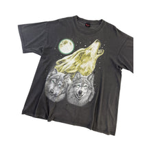 Load image into Gallery viewer, Vintage Wolf and Moon Tee - L
