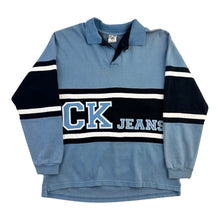 Load image into Gallery viewer, Vintage Calvin Klein Jeans Long Sleeve Rugby Shirt - M
