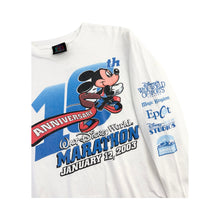 Load image into Gallery viewer, Vintage 2003 Walt Disney World Marathon Long Sleeve Tee - L
