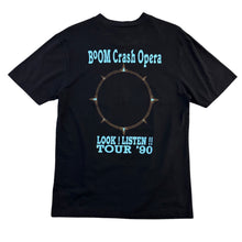 Load image into Gallery viewer, Vintage 1990 Boom Crash Opera ‘Look! Listen!!’ Tour Tee - L
