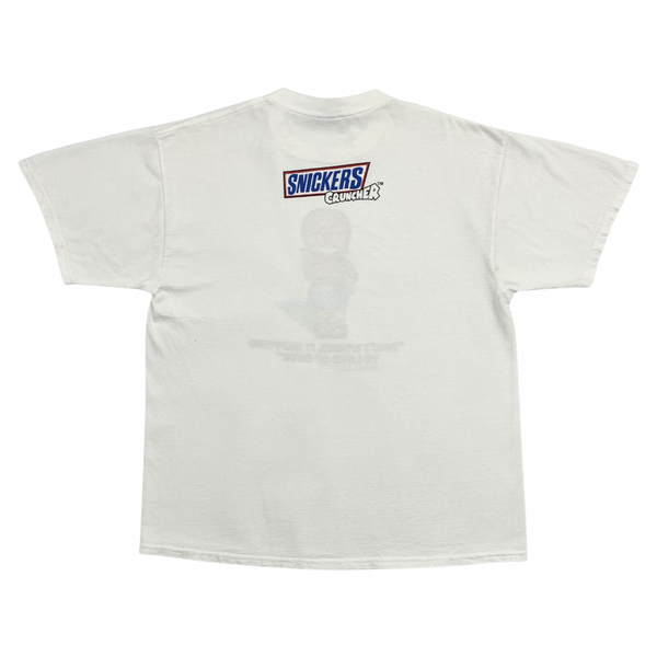 Vintage 2001 Snickers Cruncher Promo Tee - XL