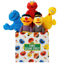 Load image into Gallery viewer, KAWS Sesame Street Uniqlo Plush Toy Complete Box Set
