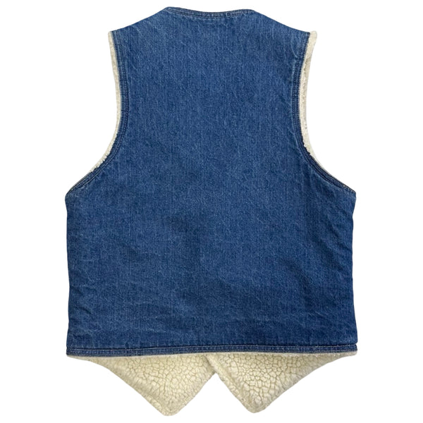 Vintage Levi’s Sherpa Lined Denim Vest - M