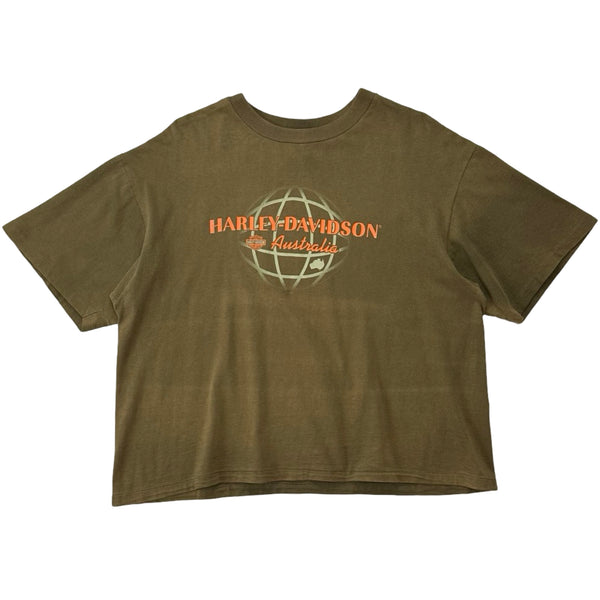 Vintage 1998 Harley-Davidson Queanbeyan Australia Tee - L