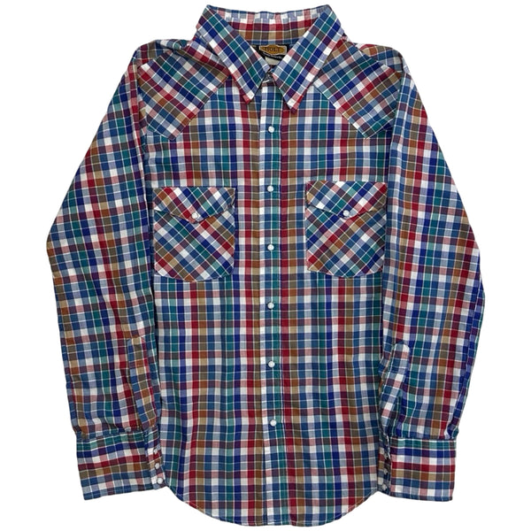 Vintage Holt Button Down Western Shirt - M