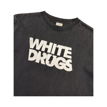 Vintage White Drugs Tee - S