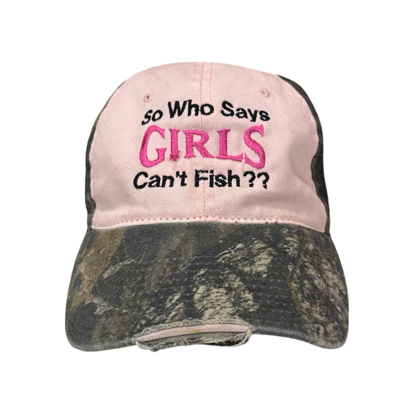 Who Says Girls Can’t Fish? Cap
