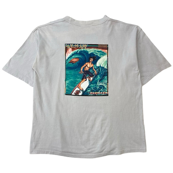 Vintage Live to Surf Tee - XL