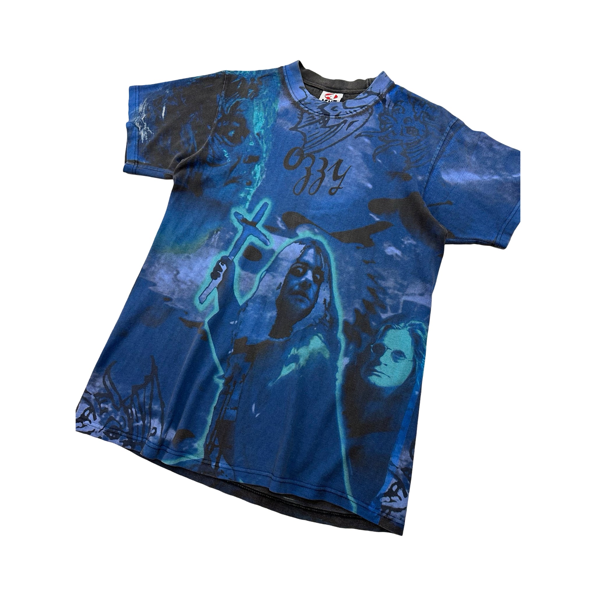 Vintage Ozzy Osbourne All Over Print Tee - M – IRREPLACEABLE STORE