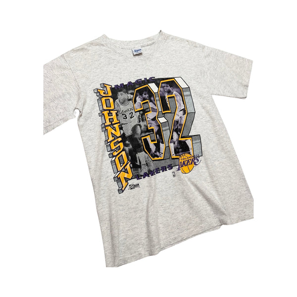Vintage Magic Johnson LA Lakers Salem Sportswear - M