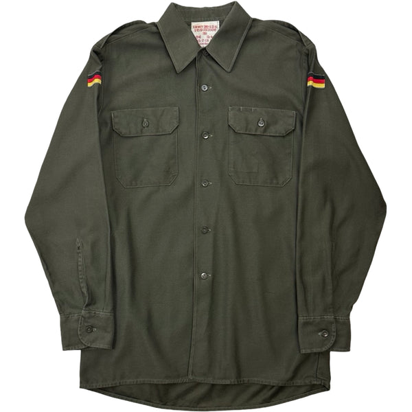 Vintage 1991 Military Shirt - M