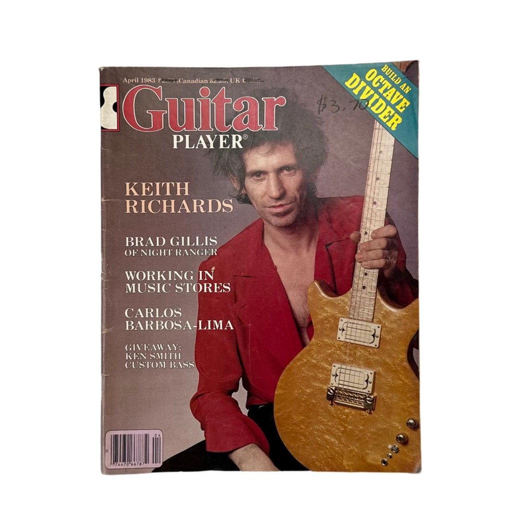Vintage 1983 Guitar Players Magazine - Keith Richards