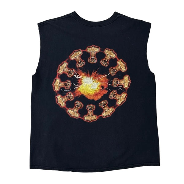 Vintage Amon Amarth Cut-Off Tee - L