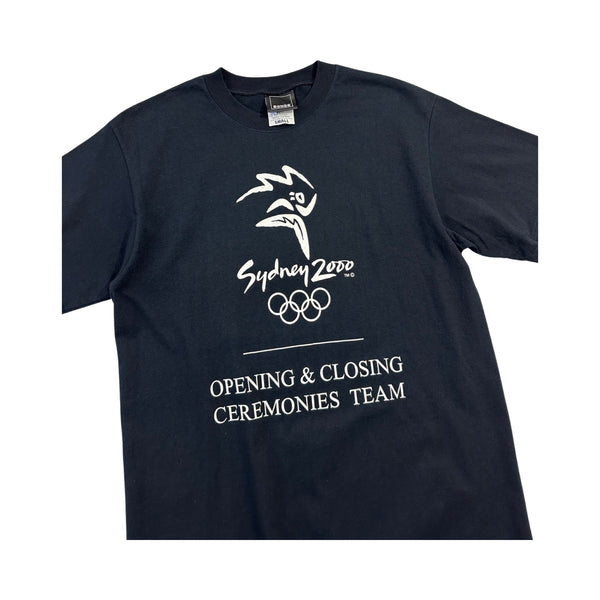 Vintage 2000 Sydney Olympics 'Opening & Closing Ceremony Team' Tee - M