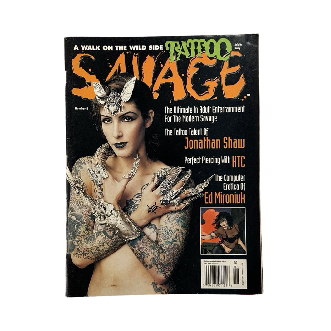 Vintage 1996 Tatto Savage Magazine - No.8
