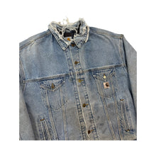 Load image into Gallery viewer, Vintage Carhartt Blanket Lined Denim Jacket - XL
