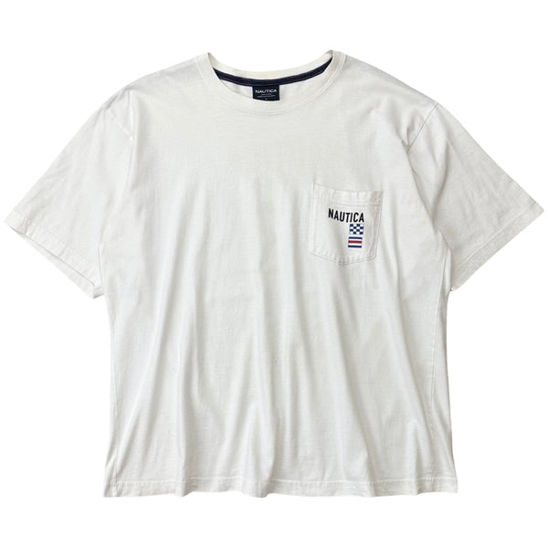 Vintage Nautica ‘Charting New Waters’ Tee - L
