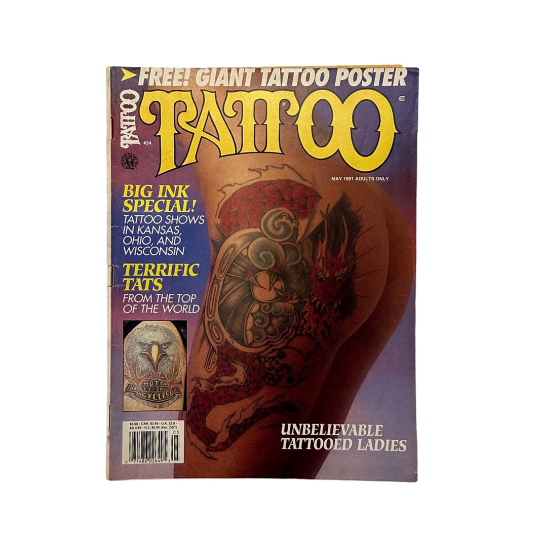 Vintage 1991 Tattoo Magazine - No.24