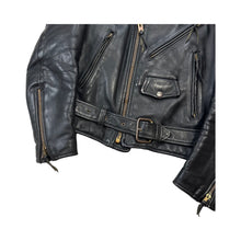 Load image into Gallery viewer, Vintage Leather Biker Jacket - S
