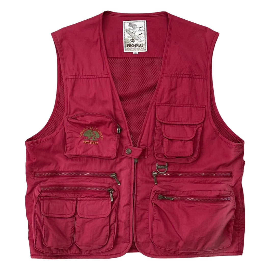 Vintage Fisherman's Vest - L