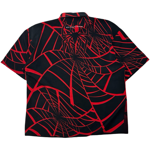 2002 Spider-Man Button Up Shirt - XL