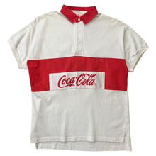Load image into Gallery viewer, Vintage Coca Cola Rugby Polo - M

