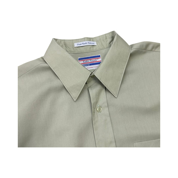 Vintage Satin Touch JCPenny Button Up Shirt - M