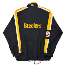 Load image into Gallery viewer, Vintage Steelers Windbreaker Jacket - XL
