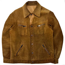 Load image into Gallery viewer, Vintage Reversible Leather Jacket - M
