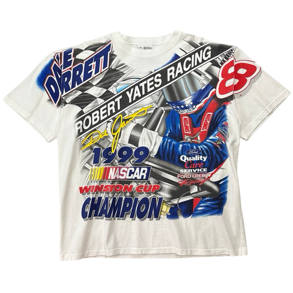 Vintage 1999 Winston Cup Champion Dale Jarret NASCAR Tee -  XXL