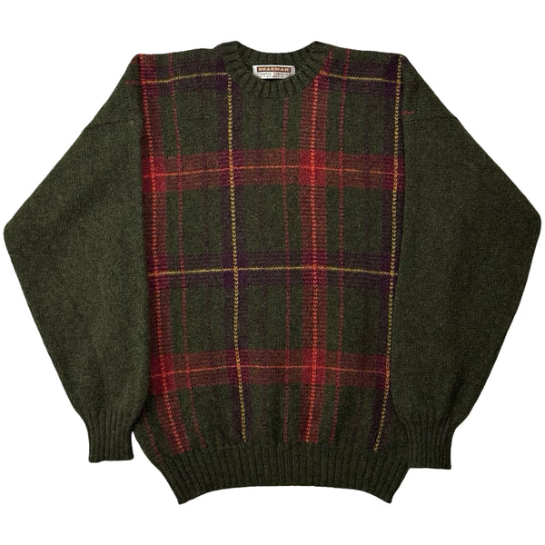 Vintage Braemar Country Clothing Knitted Jumper - M