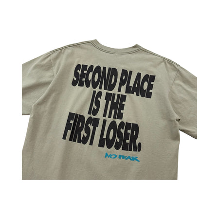 Vintage No Fear 'Second Place Is The First Loser' Tee - XL