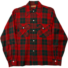 Load image into Gallery viewer, Vintage 1970s Arrow Plaid Button Up Shirt - M
