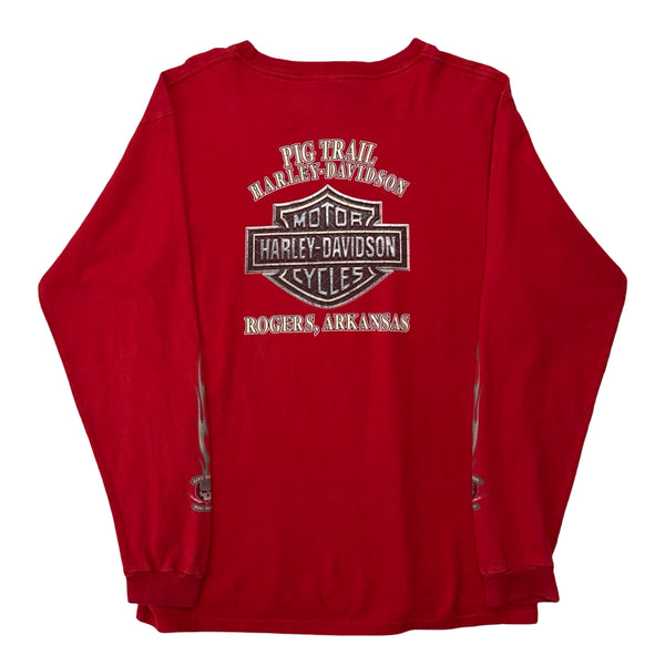Harley-Davidson Long Pig Trail Rogers, Arkansas Sleeve Tee - XL
