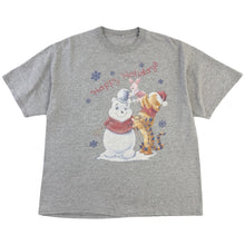 Load image into Gallery viewer, Vintage Winnie The Pooh &#39;Happy Holidays&#39; Christmas Tee - L
