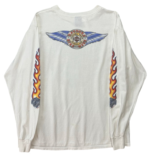 Vintage Harley-Davidson Daytona Beach Long Sleeve Tee - L