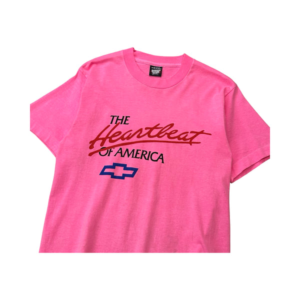 Vintage Chevrolet 'The Heartbeat of America' Tee - M