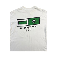 Load image into Gallery viewer, Vintage 1992 Green Peace L.A. Staff Tee - L
